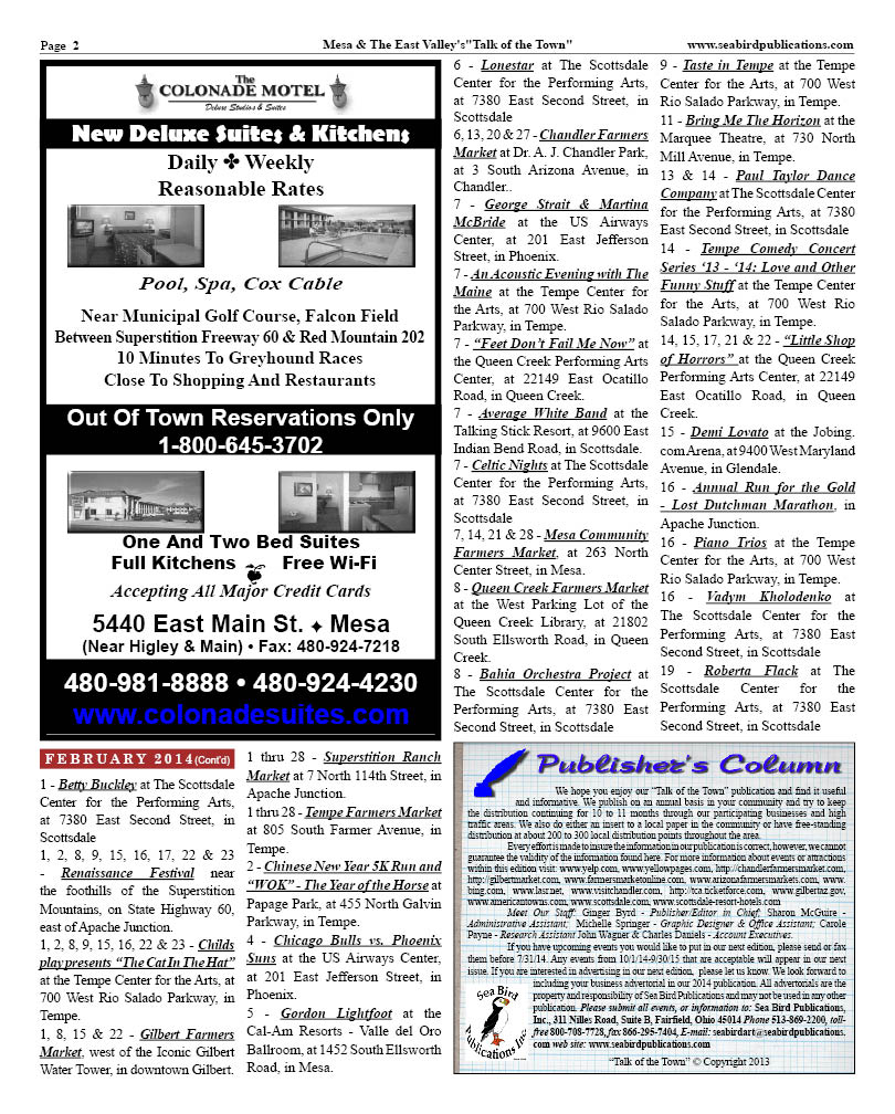 Mesa & East Valley Page2
