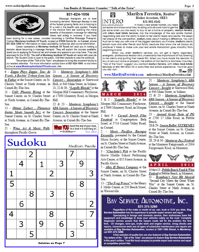 San Benito & Monterey Counties' Page 3