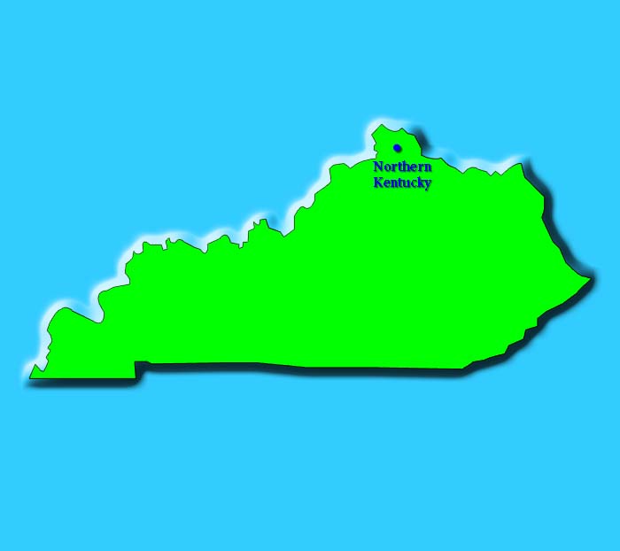 Kentucky map