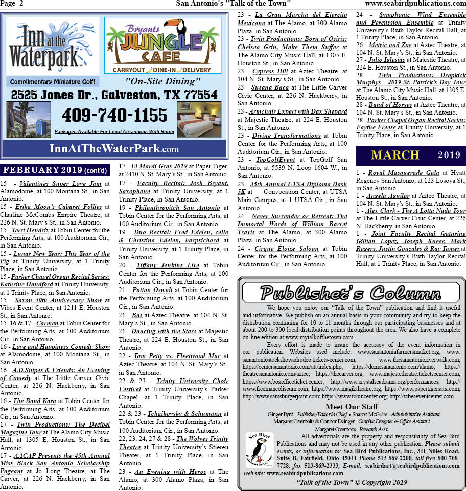 San Antonio Texas page 2