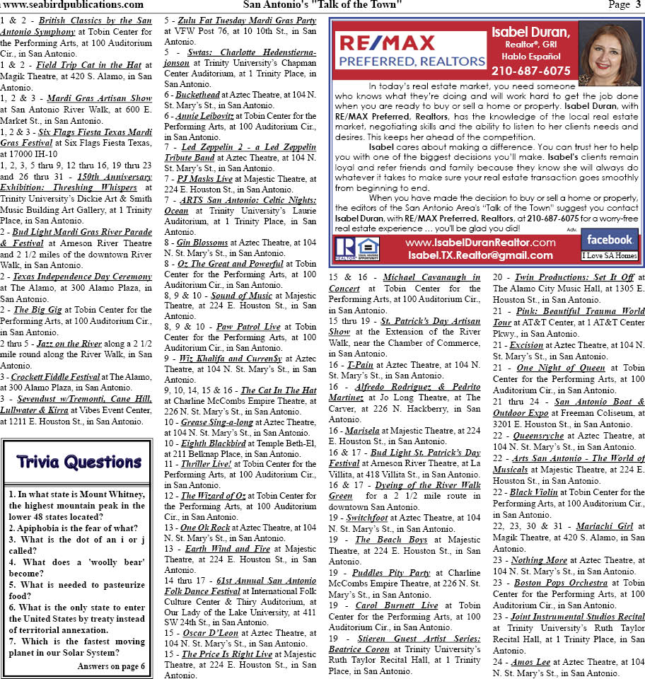 San Antonio Texas page 3